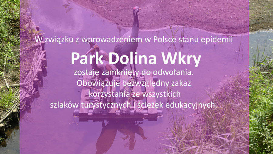 Park Dolina Wkry zamknięty do odwołania