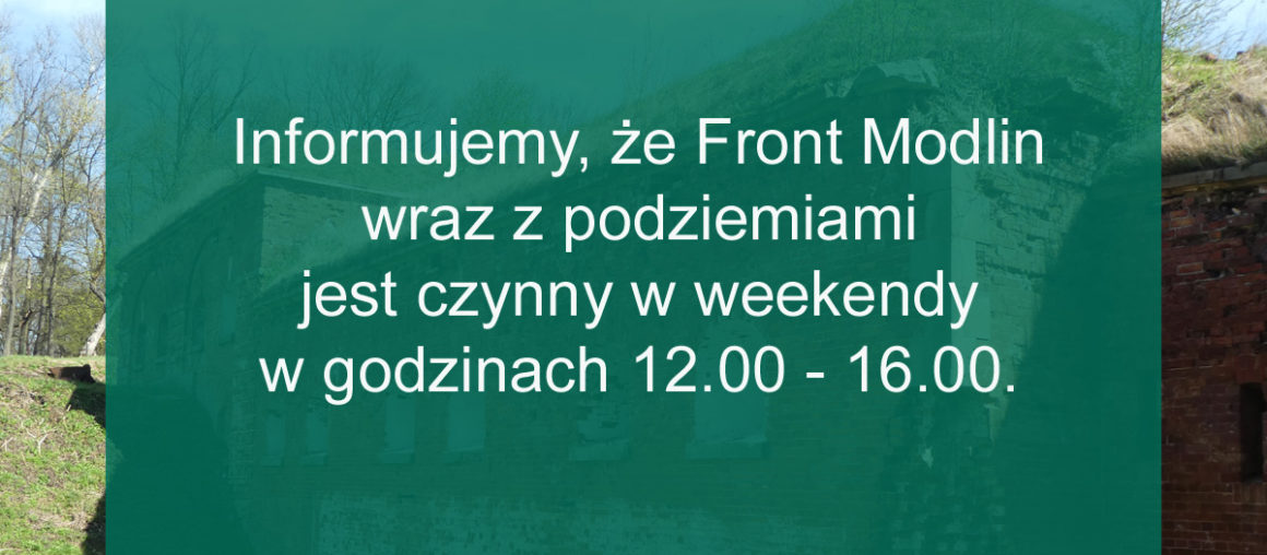 Kolejna atrakcja Twierdzy Modlin wraca po przerwie spowodowanej epidemią.