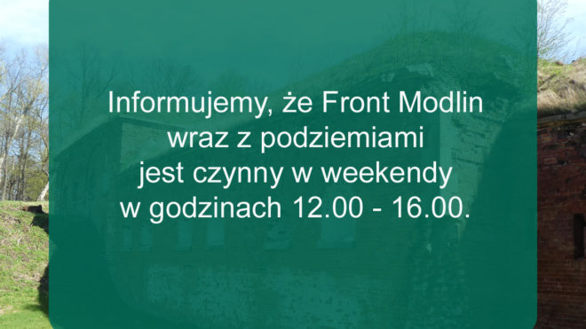 Kolejna atrakcja Twierdzy Modlin wraca po przerwie spowodowanej epidemią.