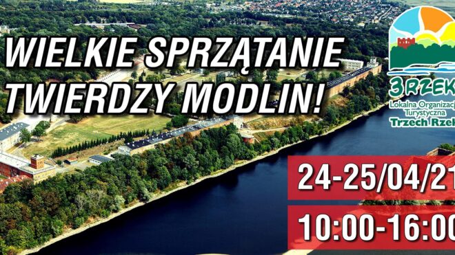 Wielkie sprzątanie Twierdzy Modlin