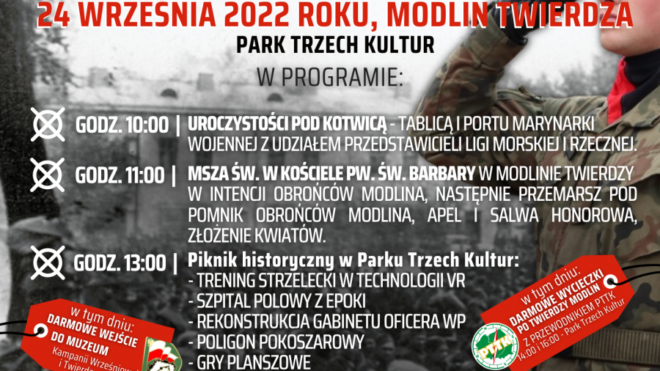 83 rocznica Bohaterskiej Obrony Modlina