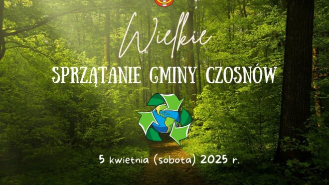 Wielkie Sprzątanie Gminy Czosnów