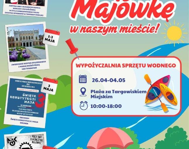 Majówka w Nowym Dworze Mazowieckim